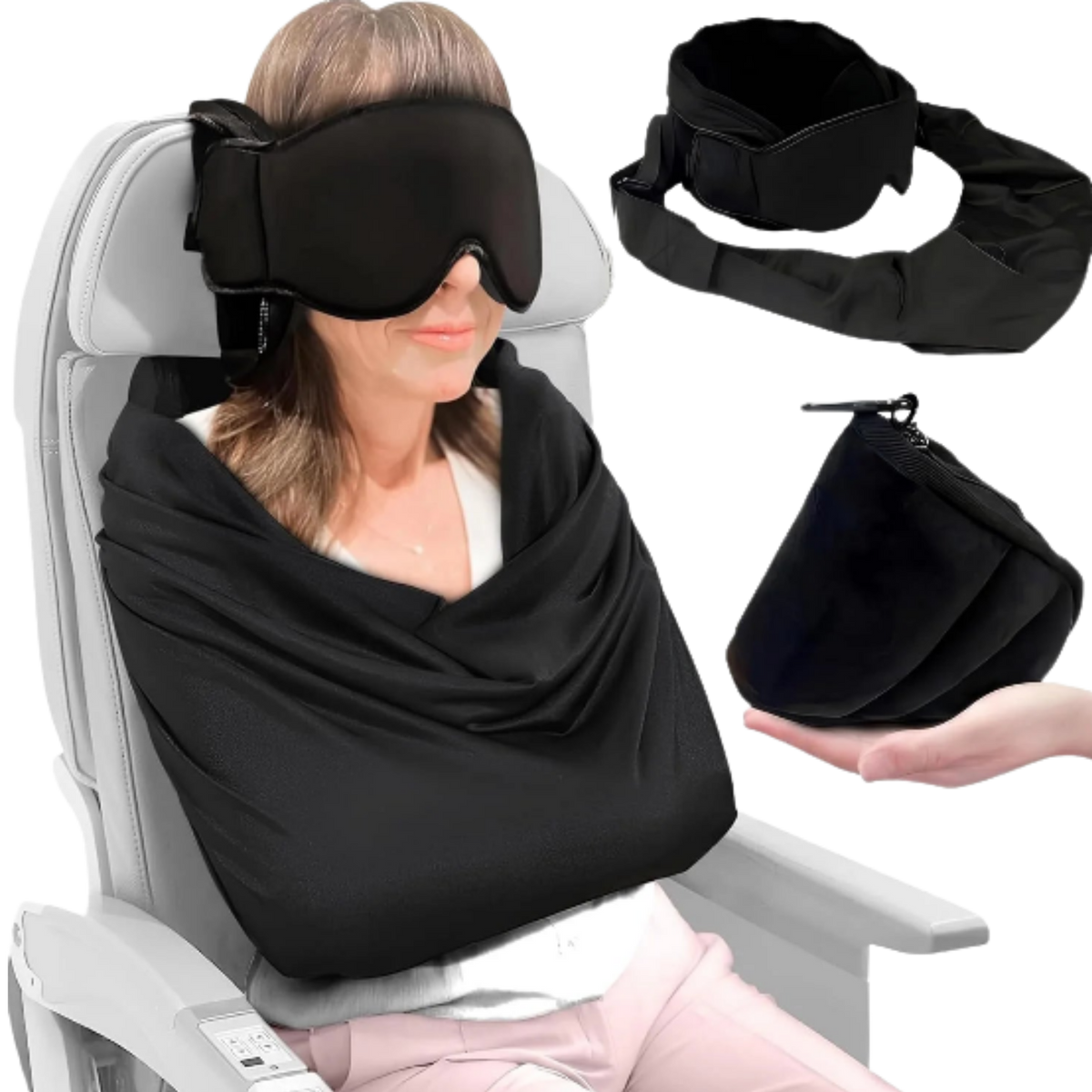 Nurova Travel™ | 3-in-1 Travel Sleep